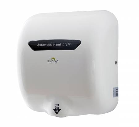 High speed white european style hand dryer with infra-red sensor