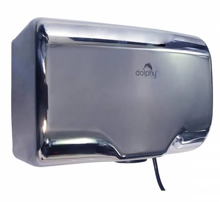 Touch Free Grey Stainless Steel High-Speed Hand Dryer