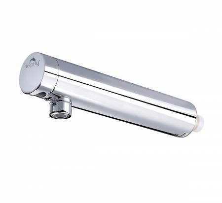 Silver wall Mounted Sensor faucet With infrared sensor