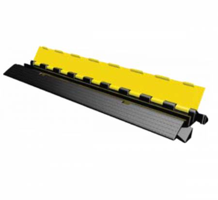 Black And Yellow Rubber Cable Protector