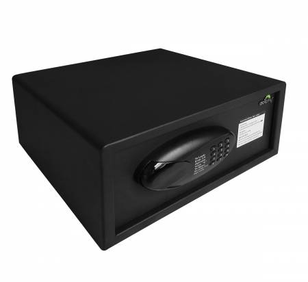 Black cold rolled steel electric safe with powder coating