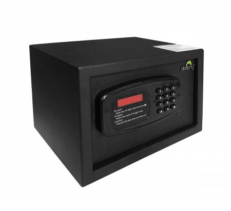 Small Black Electric Safe With Led Display Screen 