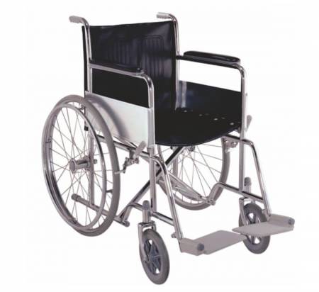 Chrome Painted Handicap wheelchair
