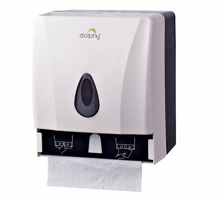 Abs White Manual Wall Mounted Paper Roll Dispenser