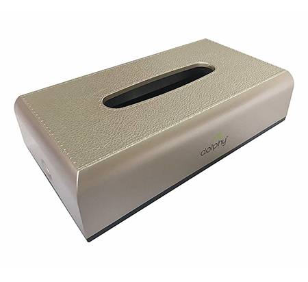 Silver Manual Tabletop Rectangle Towel Paper Dispenser : Dolphy