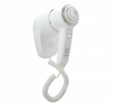1000w Professional Wall Mount White Hair Dryer
