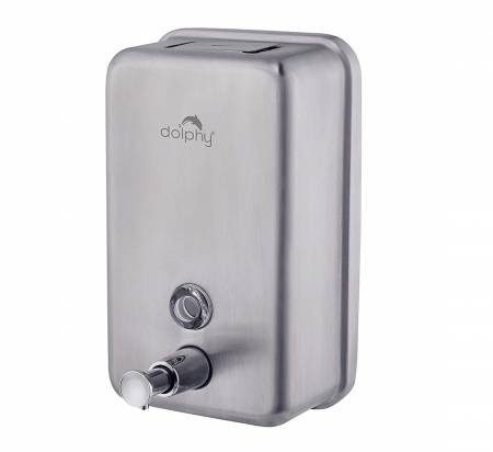 Silver Manual Liquid Soap Dispenser 